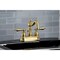 Kingston Brass KB1607AL Heritage 4" Centerset Bathroom Faucet, Brushed Brass KB1607AL - alternate 3